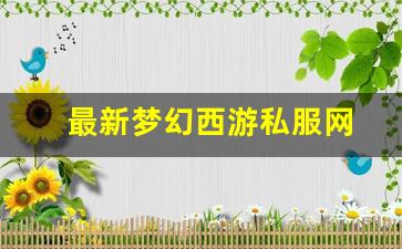 梦幻西游私服sf:最