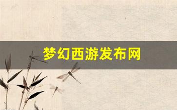 私服网站大全:梦幻西游发布网(梦幻西游发布会)
