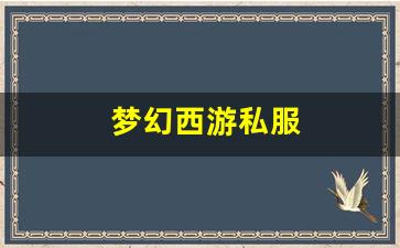 梦幻西游私服(梦幻西游单机版(变态版))