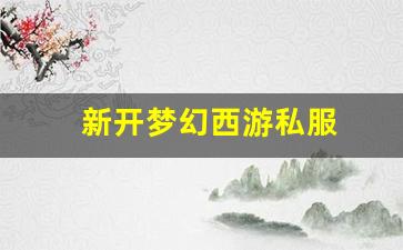 新开梦幻西游私服(梦